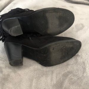 Pierre Dumas Shoes - Black fringe booties Pierre Dumas Shoes - Black fringe booties